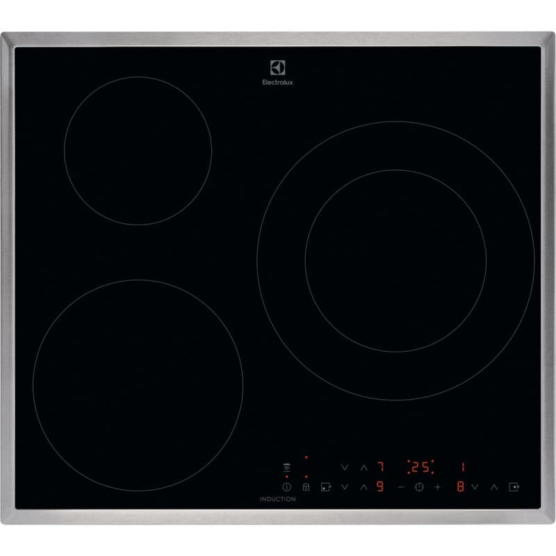 Placa de Indução Electrolux LIT6346M | 3 Zonas, 60cm, Aro Inox