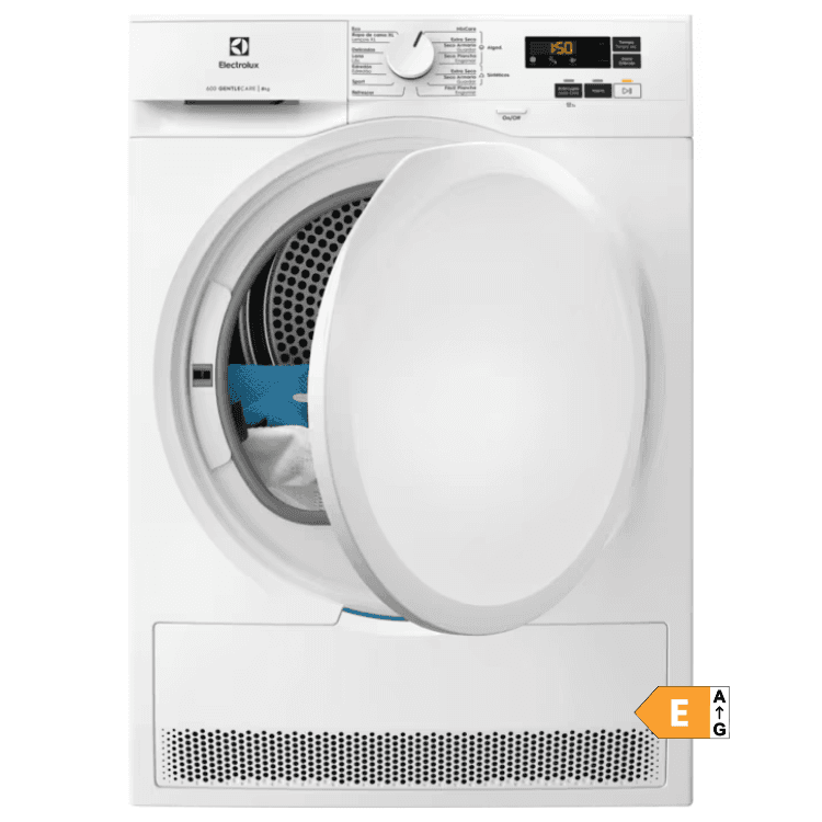 Máquina de Secar Roupa Electrolux EDI618Y1ZO 8Kg Classe E Branco