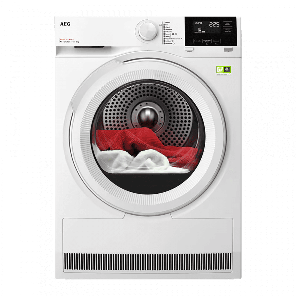Máquina de Secar Roupa AEG TR818A2PB 8Kg Classe B