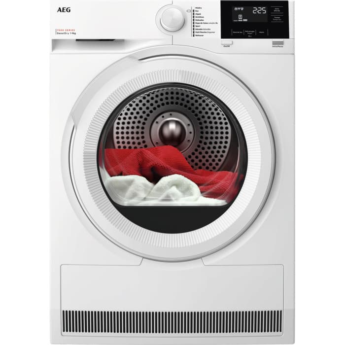 Secador de roupa AEG TR719G2PB | 9 kg, Bomba de calor, A+++