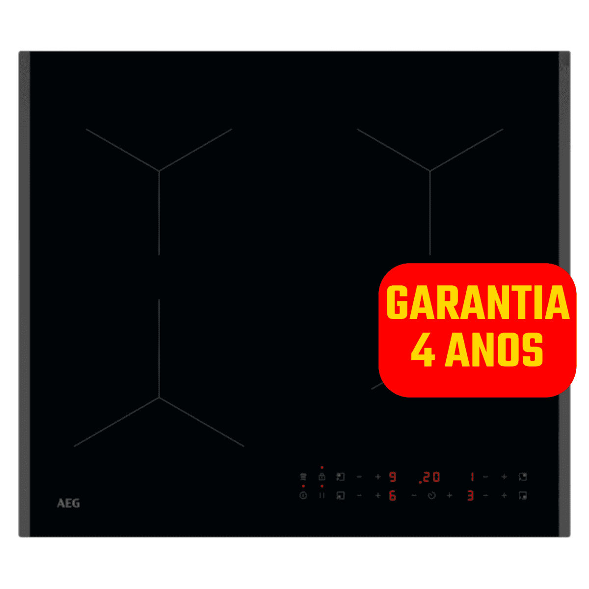 Placa Indução AEG TN64IA00FB 59cm