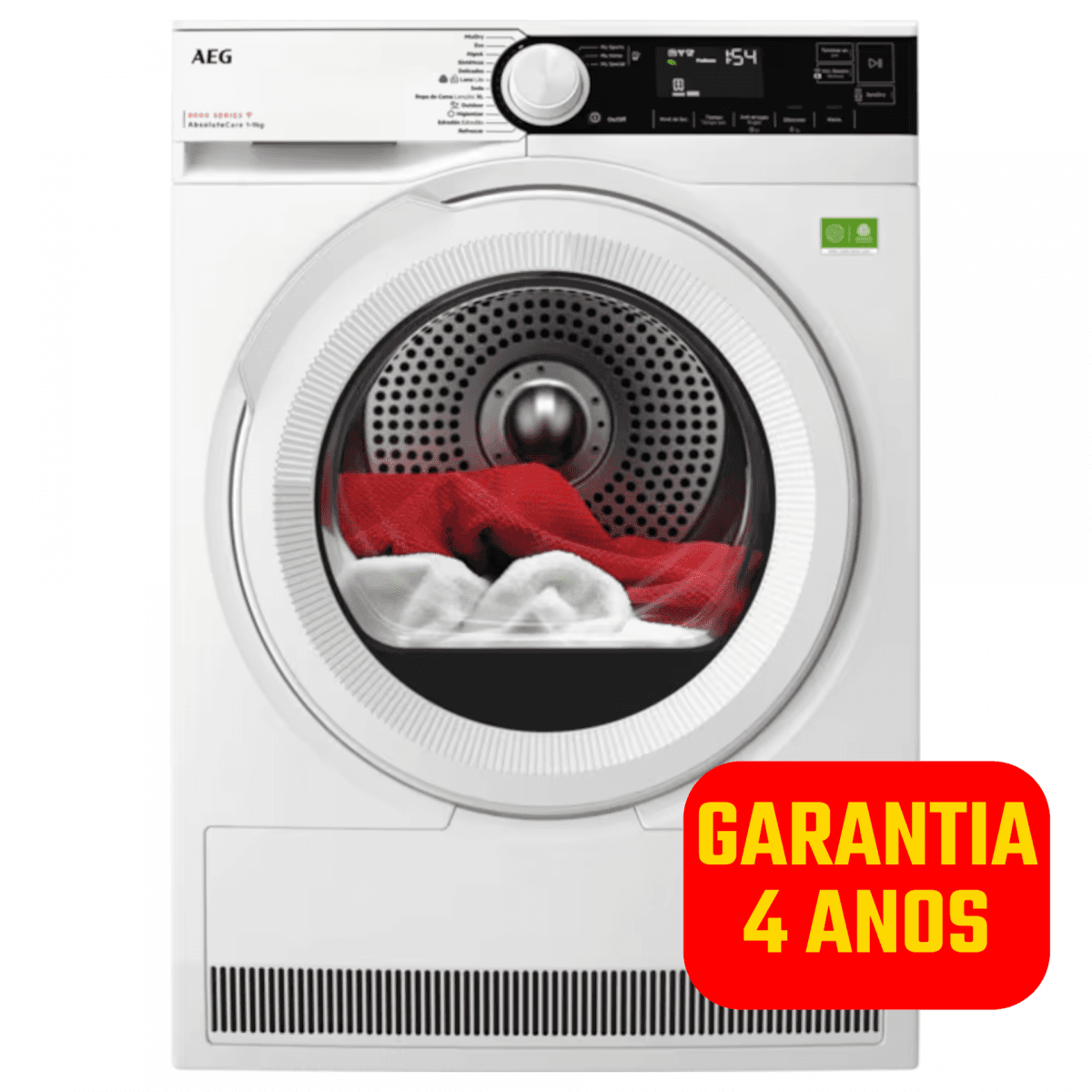 Máquina de Secar Roupa AEG TR839T4PBC 9Kg Classe B
