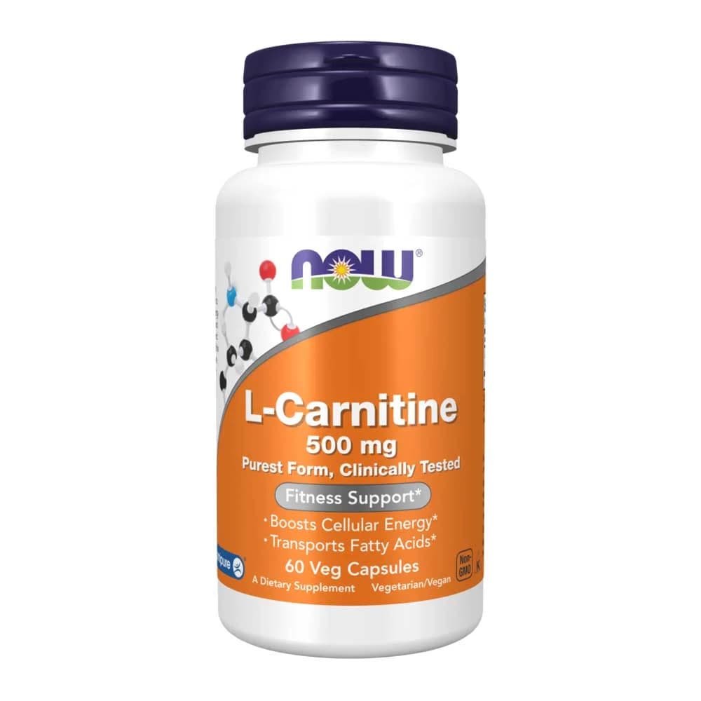 L-Carnitine 500 mg 60 Veg Capsules
