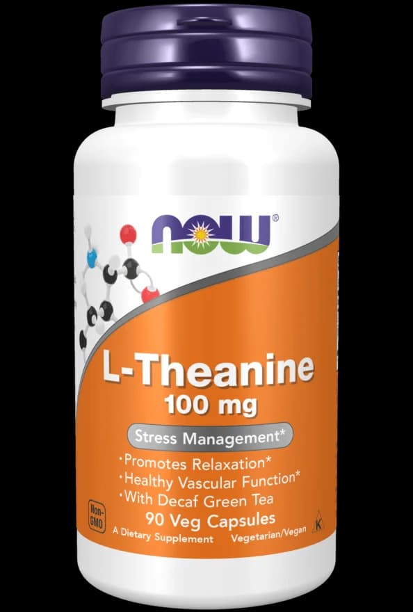 Now L-Theanine 100mg 90 Cápsulas