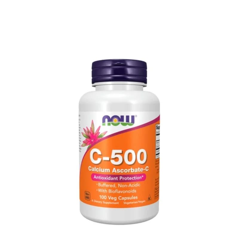 Vitamin C-500 Calcium Ascorbate-C 100 Veg Capsules