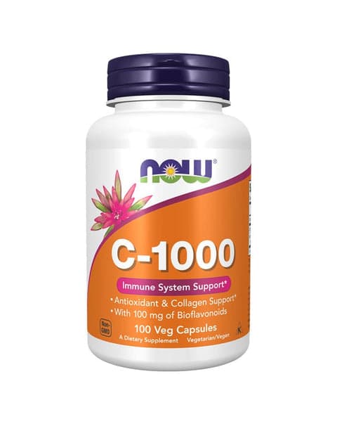 Vitamin C-1000 mg 100 Veg Capsules