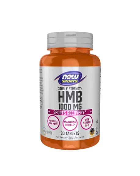 Now Foods HMB Double Strength 1000mg 90 Comprimidos