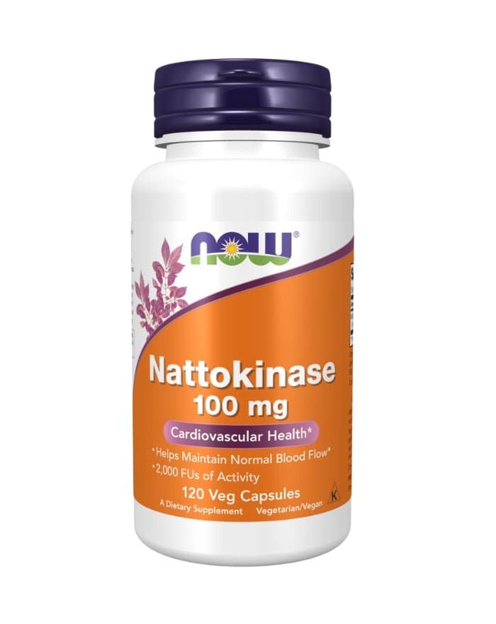 Nattokinase 100mg - 120 Cápsulas - Now Foods