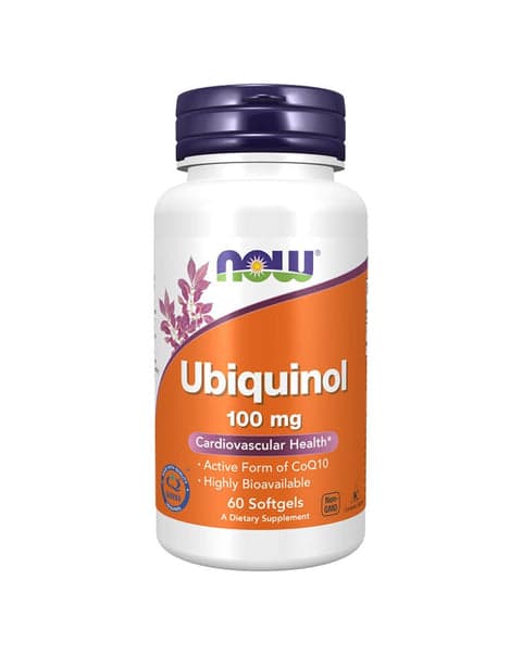 Now Ubiquinol CoQH-CF 60 Cápsulas