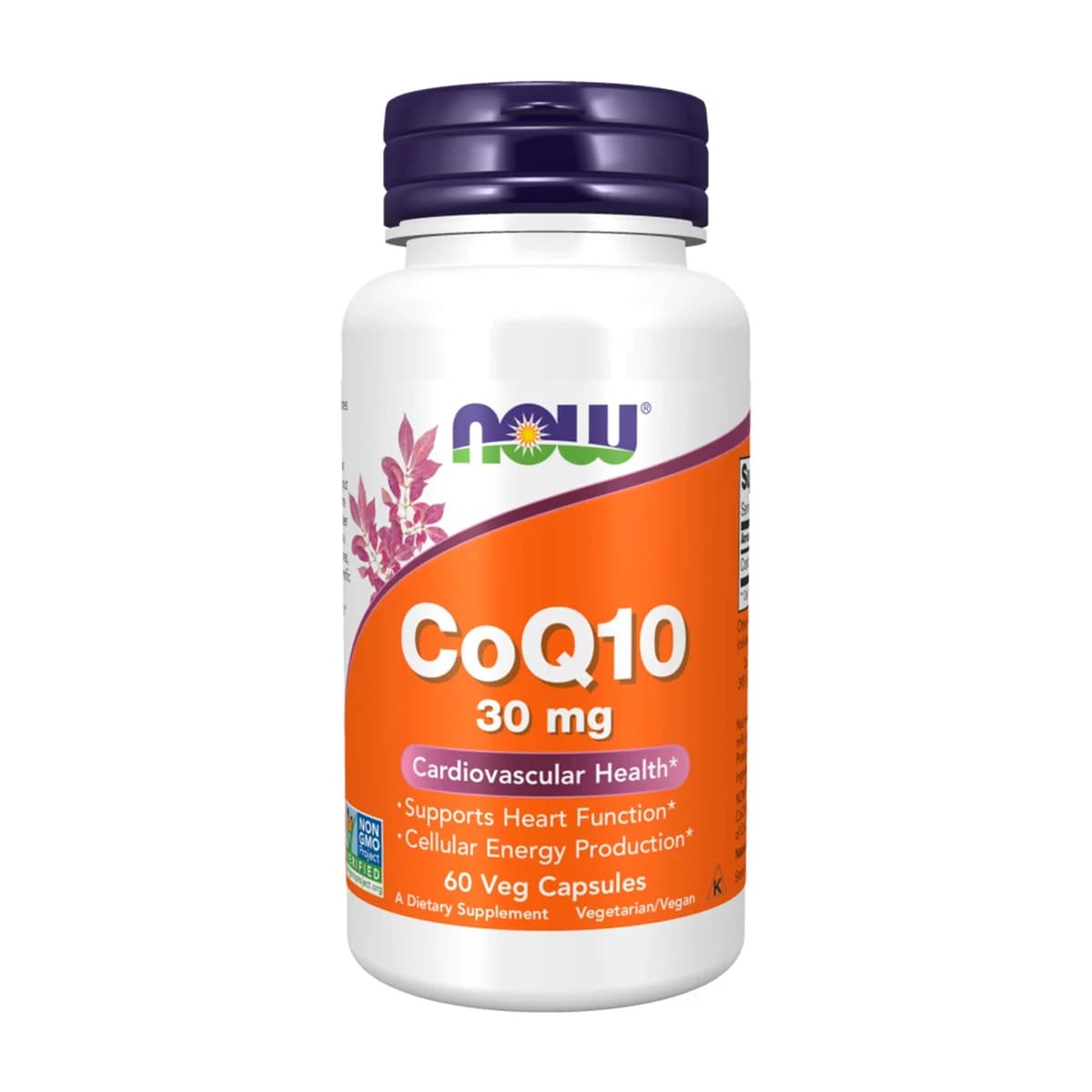 CoQ10 30mg - 60 Cápsulas - Now Foods