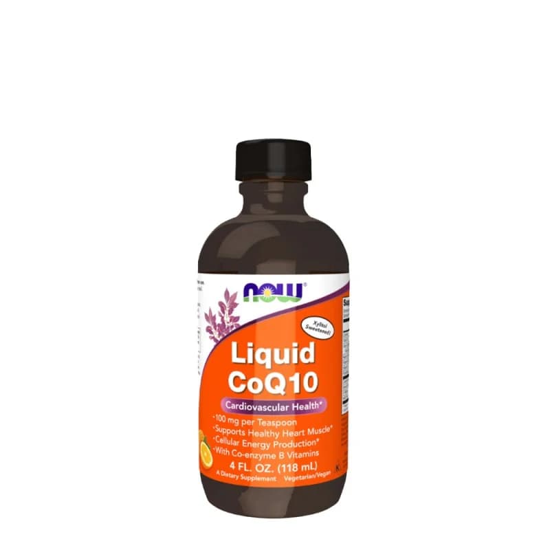 now - coq10 liquid 100 mg, 118ml