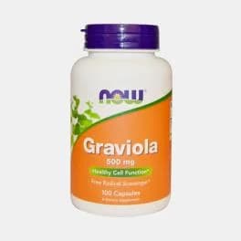 Now Graviola 500mg 100 Cápsulas