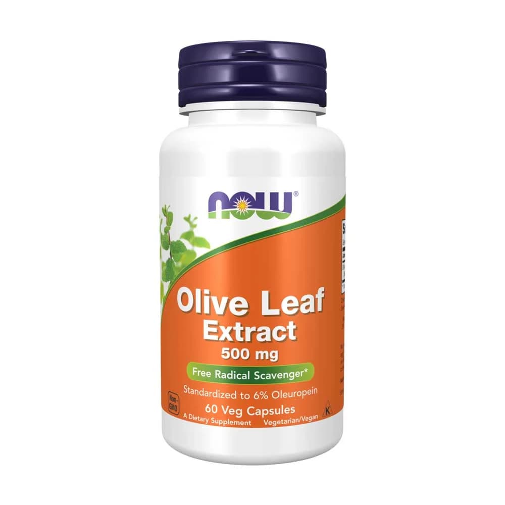 Now Olive Leaf Extract 500mg 60 Cápsulas
