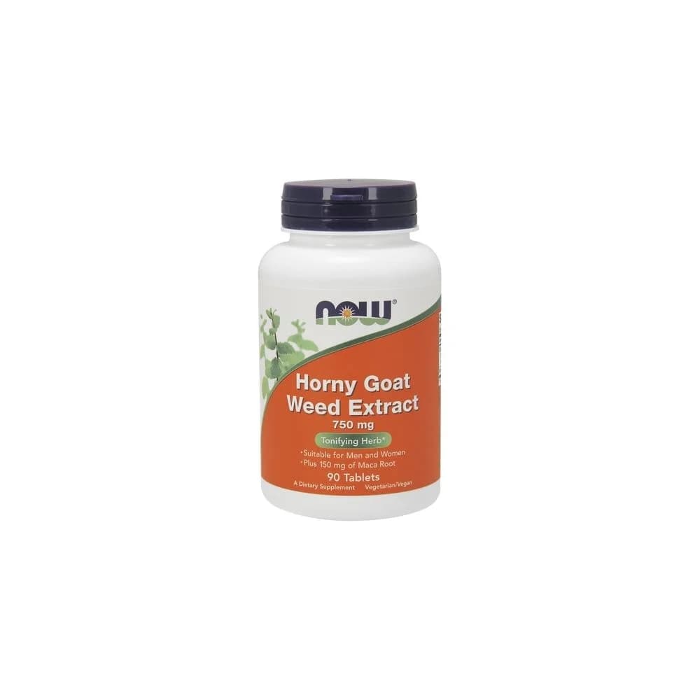 Now Horny Goat Weed Extract 750mg 90 caps