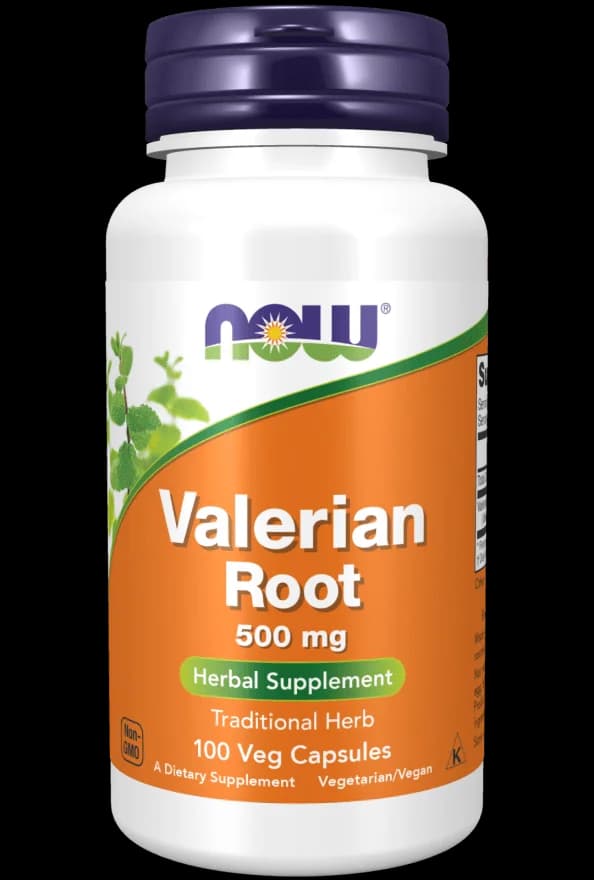 Now Valerian Root 500mg 100 Cápsulas