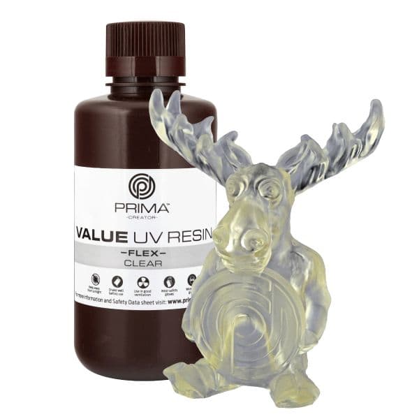 Primacreator Value Flex Uv Resin 500 ml Clear PV-RF-B405-0500-CL