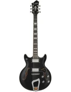 Hagstrom Alvar BLK Guitarra Eléctrica color Black Brillante