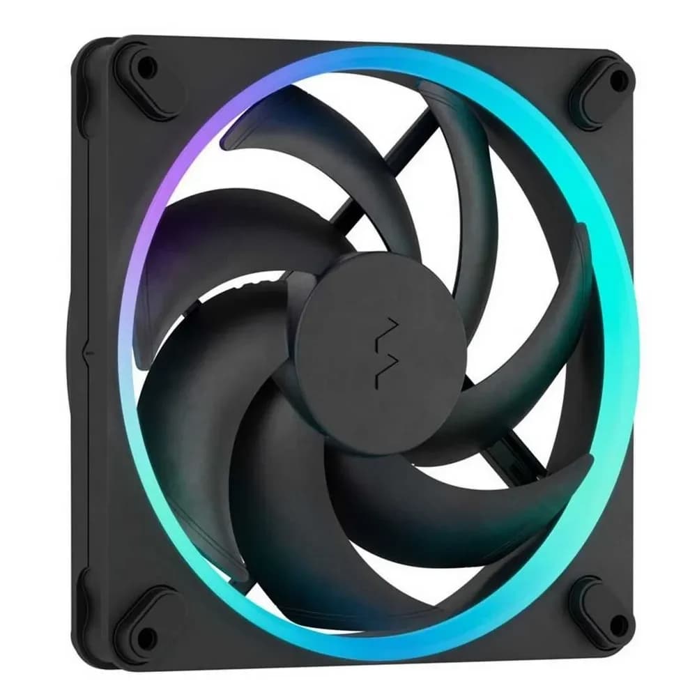 Fractal Design Ventoinha 120mm Momentum 14 RGB PWM Preta - FD-F-MR1-1401