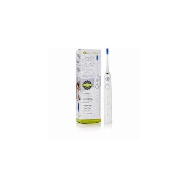 Beconfident Escova Elétrica Sonic Electric Whitening White/Silver