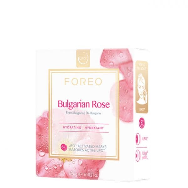 Foreo UFO Masks Bulgarian Rose Máscara Hidratante 6x6g
