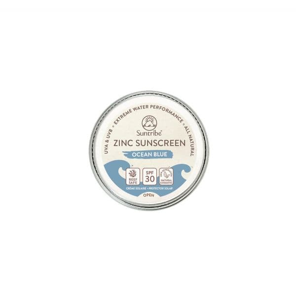 Protetor Solar Suntribe Zinco Natural Rosto e Desporto SPF30 Turquesa 15g