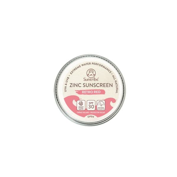 Protetor Solar Suntribe Zinco Natural Rosto e Desporto SPF30 Coral 15g