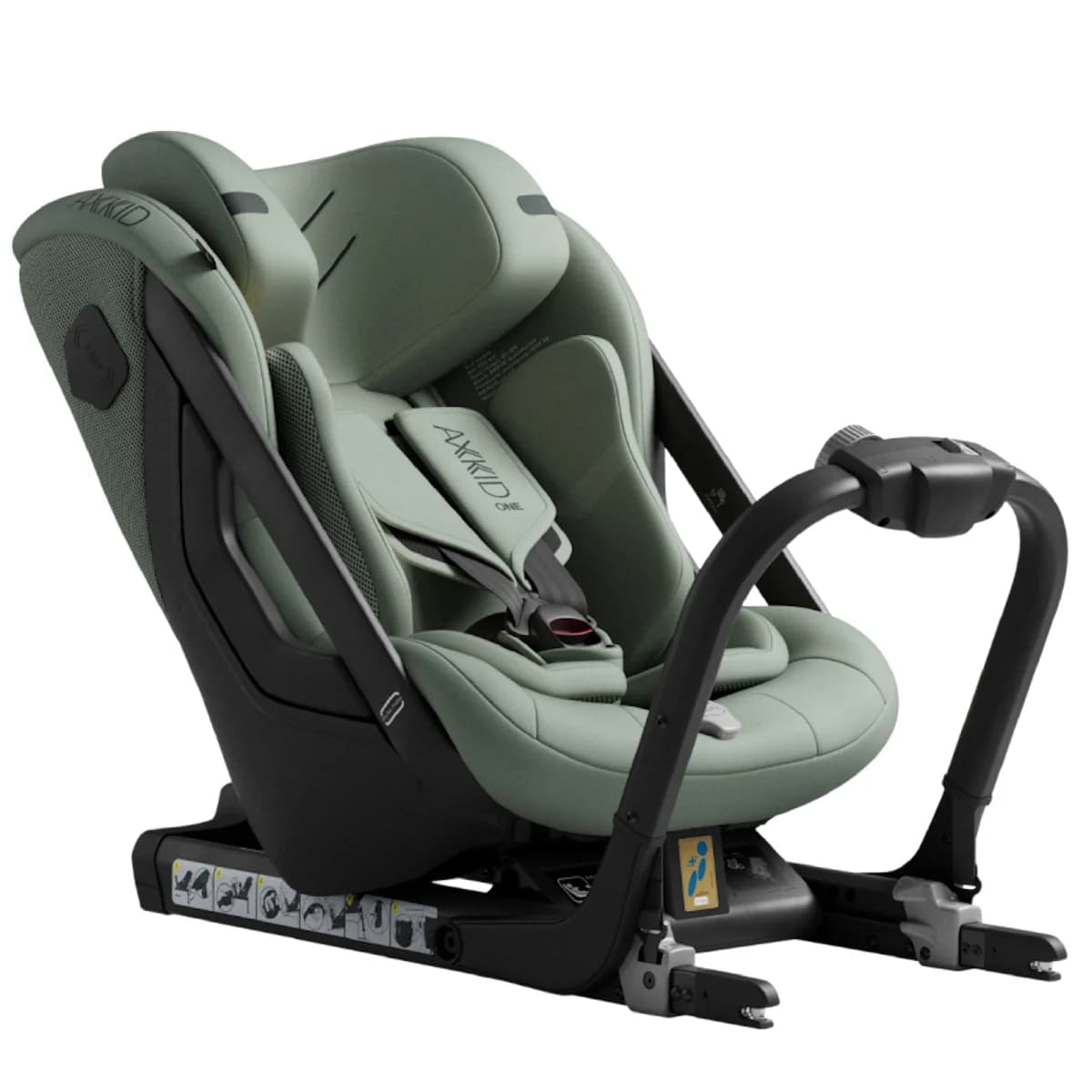 AxKid One 3 i-Size (61-125cm) Nordic Bloom Green