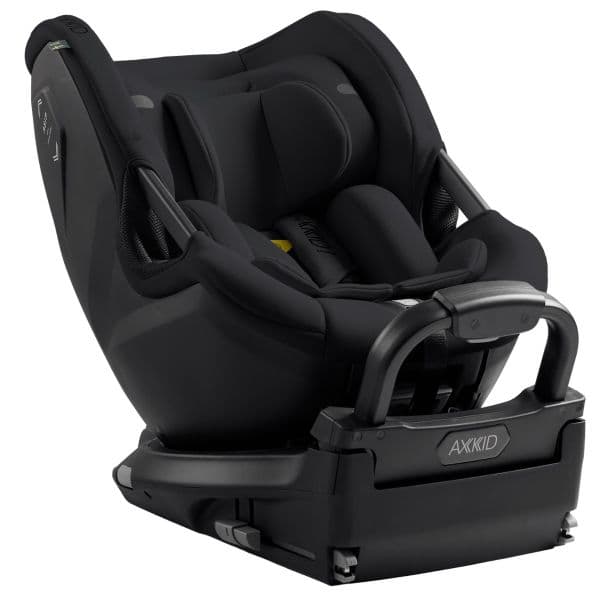 Axkid Spinkid 2 i-Size (40-105cm) 360º Coastal Storm Black