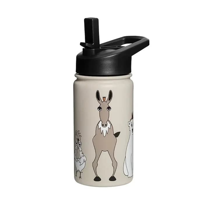 BabyLivia Termo Líquidos 400ml Gris Arena