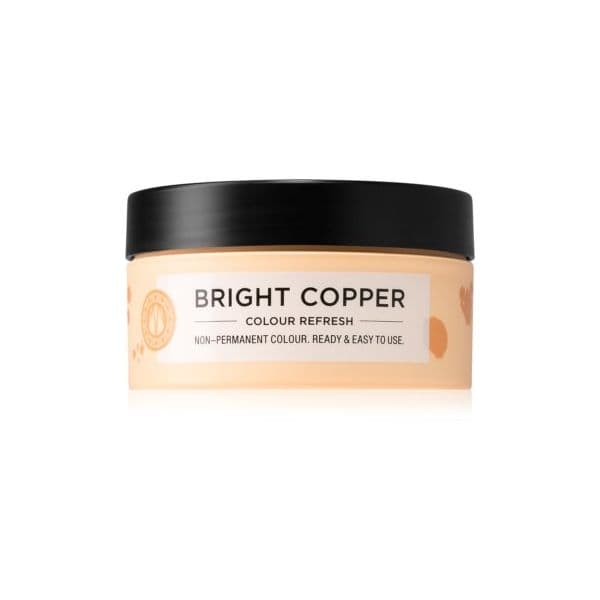 Maria Nila Colour Refresh Bright Copper Máscara Nutritiva Suave sem Pigmentos de Cor Permanente Resistente 4 - 10 Lavagens Tom 7.40 100ml