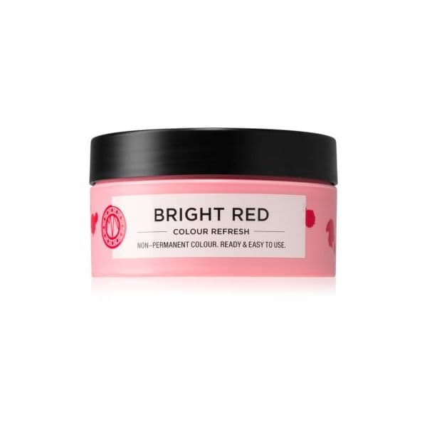 Maria Nila Colour Refresh Bright Red Máscara Nutritiva Suave sem Pigmentos de Cor Permanente Resistente 4 - 10 Lavagens Tom 0.66 100ml