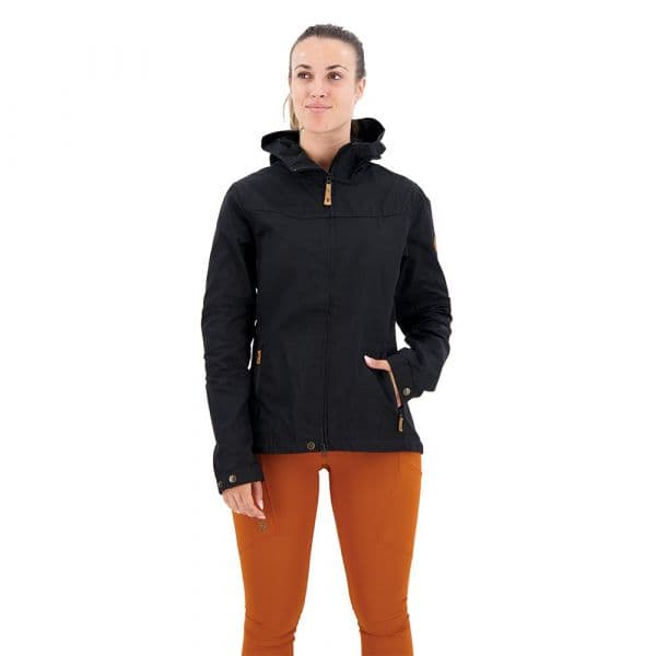 Fjällräven Stina Jacket Preto L Mulher