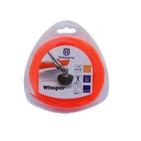 Husqvarna Fio Nylon para Roçadora 2,4mm 15MT Whisper 578435901 77MT - 597669121
