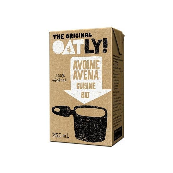 The Original Oatly Creme de Cozinha Bio de Aveia 250ml