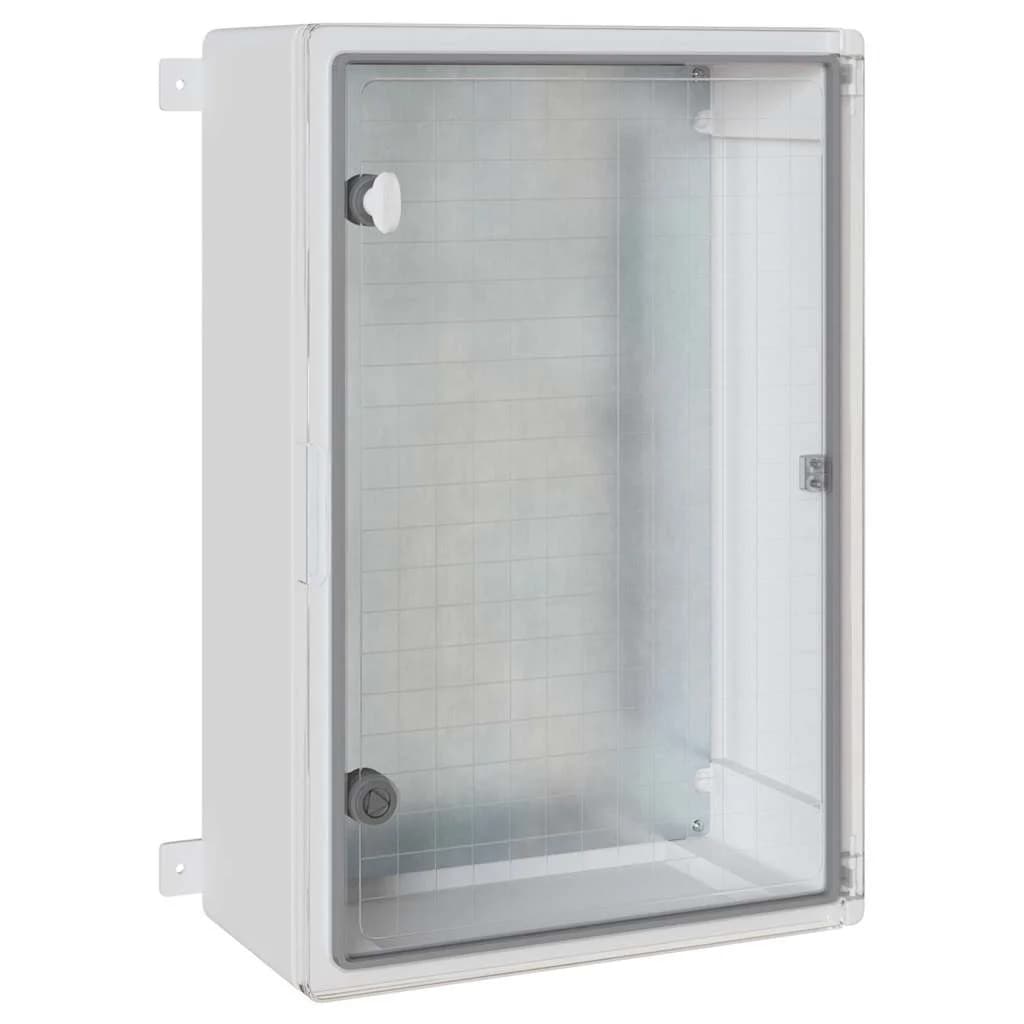 vidaXL Armário de Controle Cinzeto 47 x 20 x 50 cm Plástico ABS