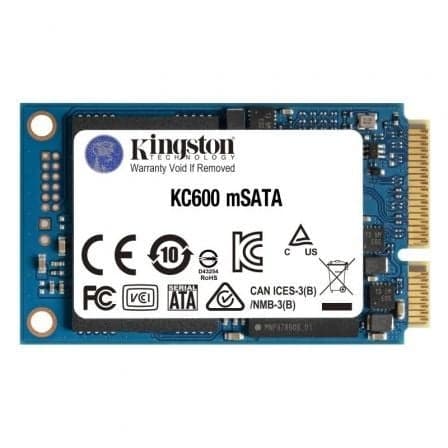 SSD Kingston 256GB TLC 3D mSATA - SKC600MS/256G