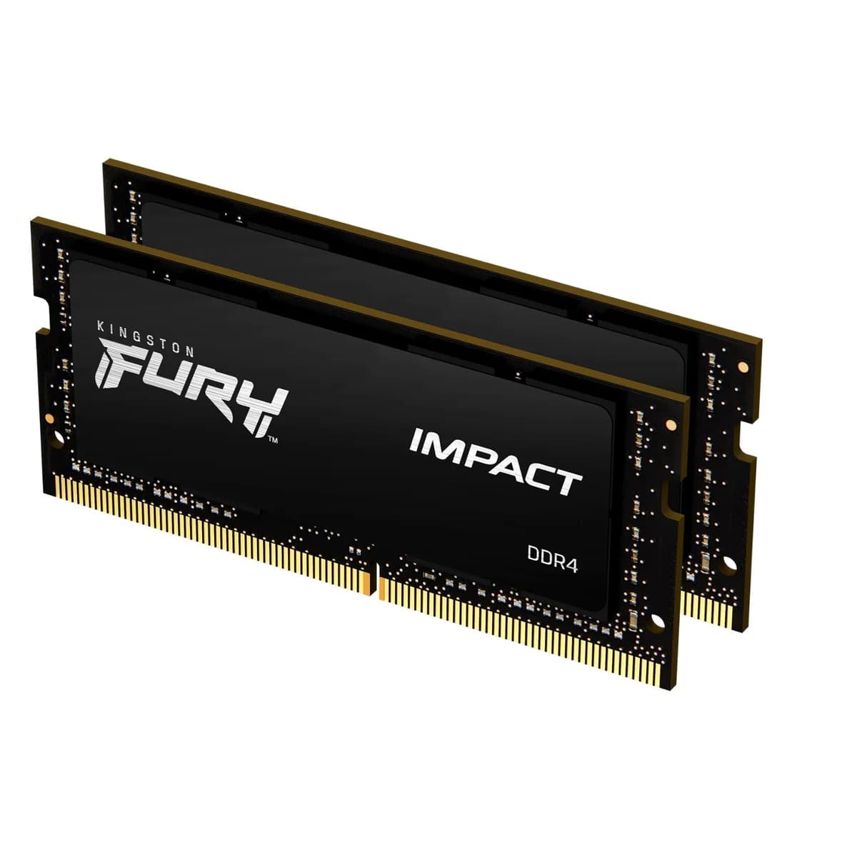 Memória RAM Kingston 64GB Fury Impact (2x 32GB) SODimm DDR4 CL20 3200Mhz 2Rx8 - KF432S20IBK2/64