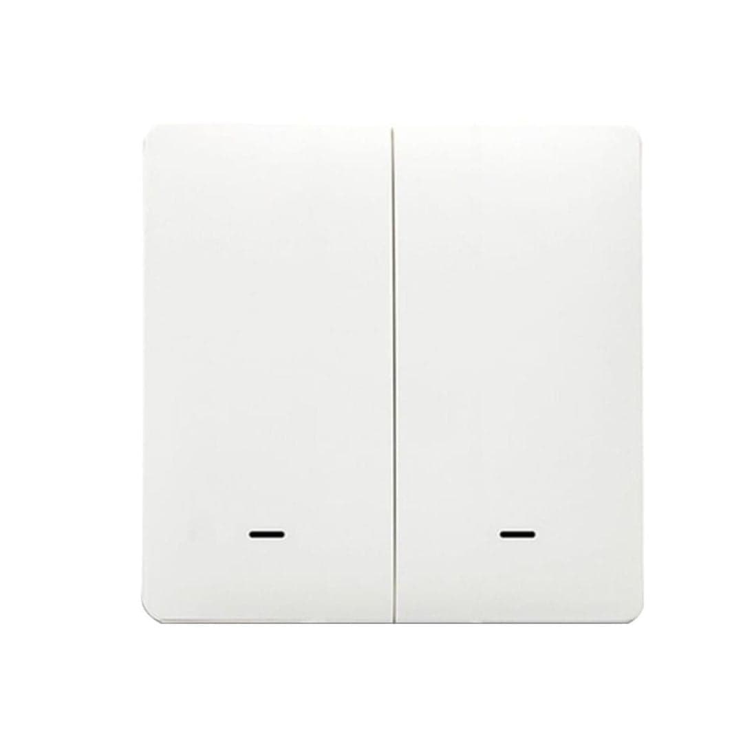 Moes Interruptor sem fios Comando de cenários 2 canais RF433