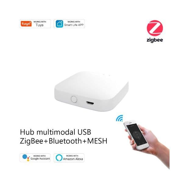 Moes Hub Multimodal usb Zigbee+ Bluetooth Novo