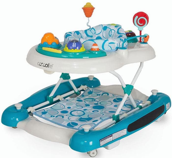 Andador com baloiço Coccolle Inizio Blue