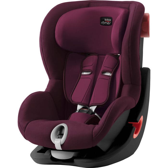 Cadeira auto Britax Römer King II Black Burgundy Red