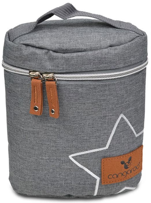 Porta biberão Cangaroo Charlie Dark Grey