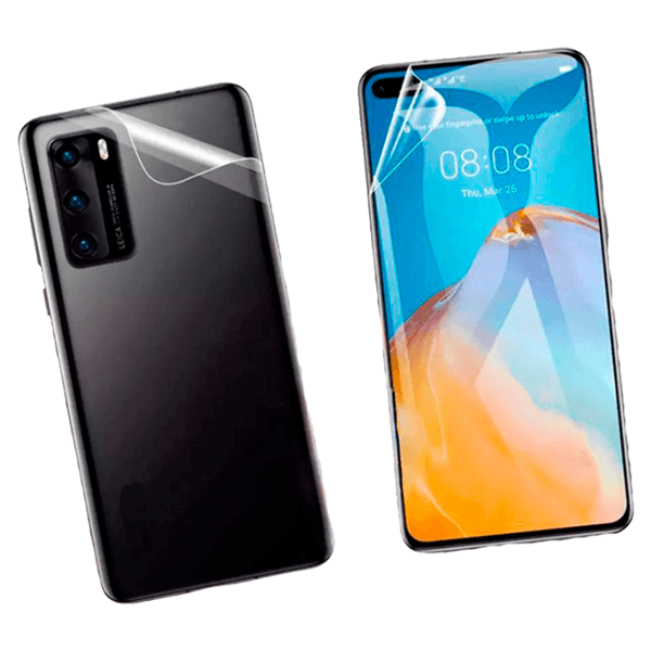 Kit Película Hydrogel Full Cover Frente e Verso para Oppo R17 Pro