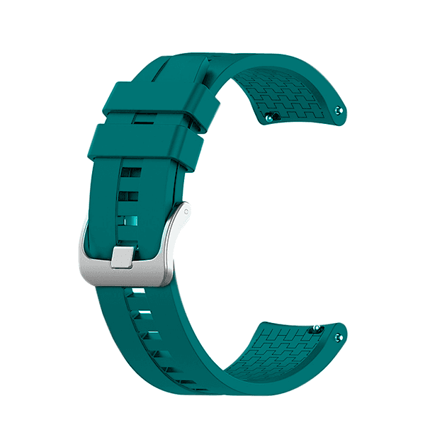 Bracelete SmoothSilicone Com Fivela para LG W150 - Verde