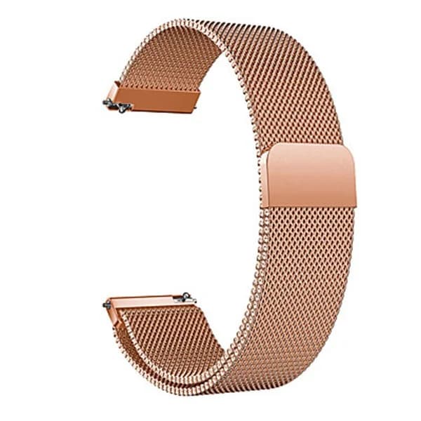 Bracelete Milanese Loop Fecho Magnético para Huawei Watch GT 3 46mm - Rosa