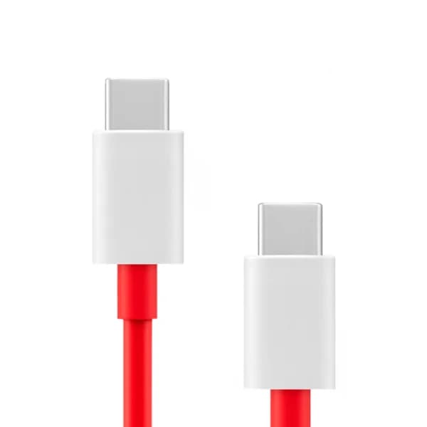 Cabo de Carga Warp Charge Type-C 100cm Phonecare Para OnePlus 8 - Vermelho