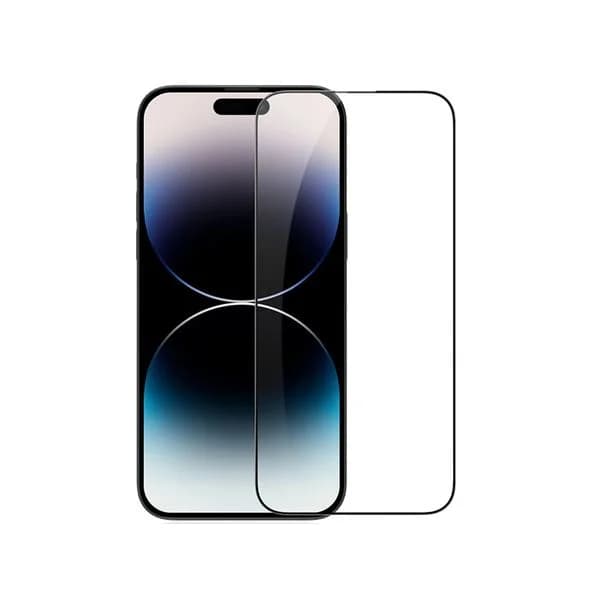 Película de Vidro Temperado GorilasGlass para Apple iPhone 15 - Clear/Black - 7427285963562
