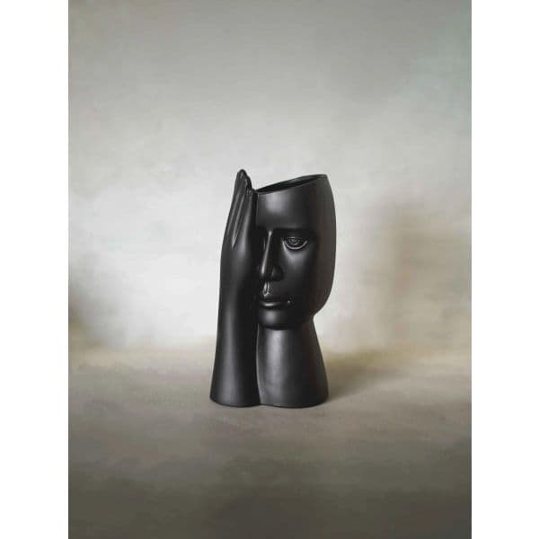CerAmor Cerâmica Jarra Verdade Preto