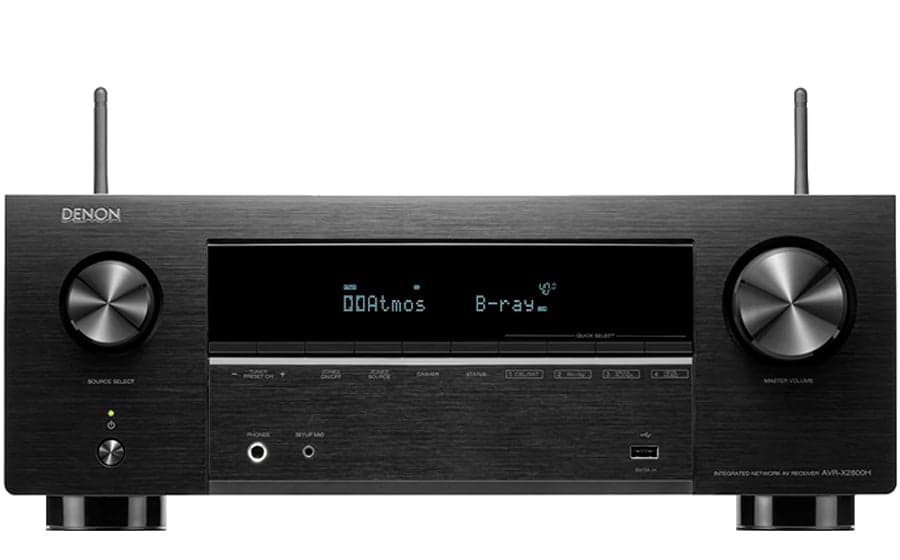 RECETOR DENON AVR-X2800H PRETO