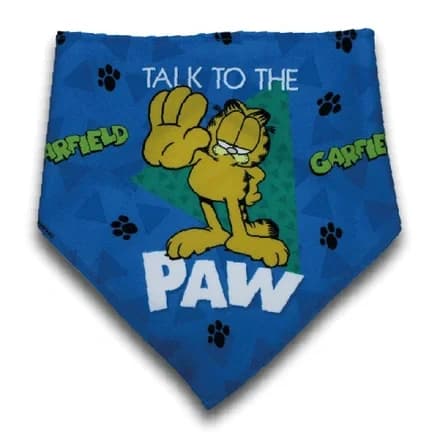 Animalzan Lenço Oficial Garfield Talk To the Paw S